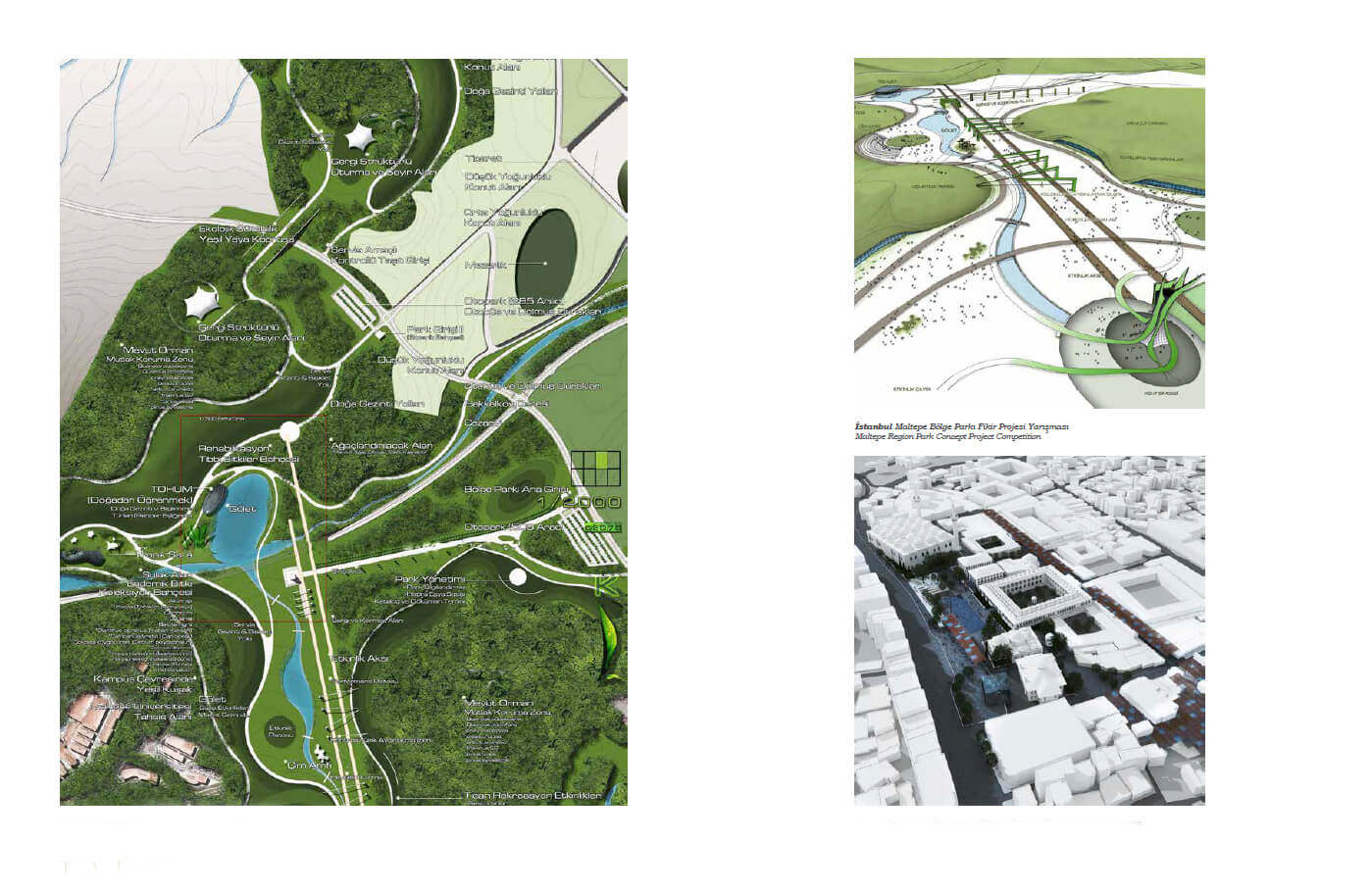İstanbul Maltepe Bölge Parkı Fikir Projesi Yarışması<br>Maltepe Region Park Concept Project Competition